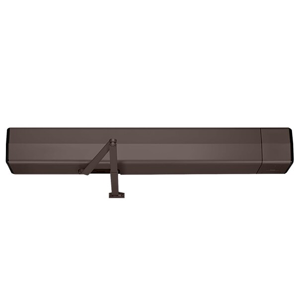 Low Energy Door Operator, Surface Mount, Top Jamb, Double Lever Arm Regular, Dark Bronze Painted